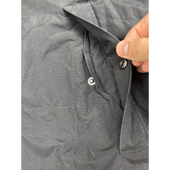 Columbia Jacket Womens 1X Black Hooded Long Parka Buffalo Plaid Lined Insulated - Picture 6 of 8